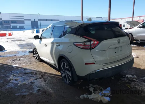 2018 Nissan Murano Platinum from USA, damaged, VIN 5N1AZ2MG8JN154355